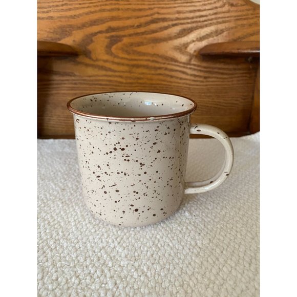 Comfifi Speckled Brown Beige Ceramic Mug - Picture 3 of 8